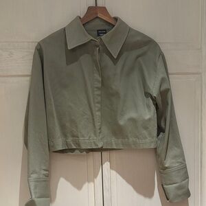 Bar III Olive Utility Jacket